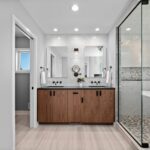 Transitional/Eclectic Bathroom Remodel | Primary Bathroom, Double Vanity, Water Closet, Shower | FBC Remodel