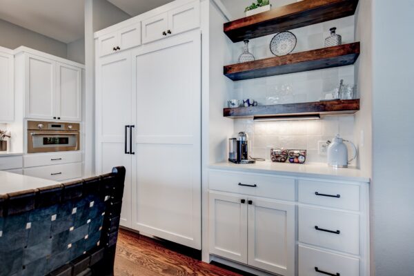 Kitchen with cool appliances denver chic