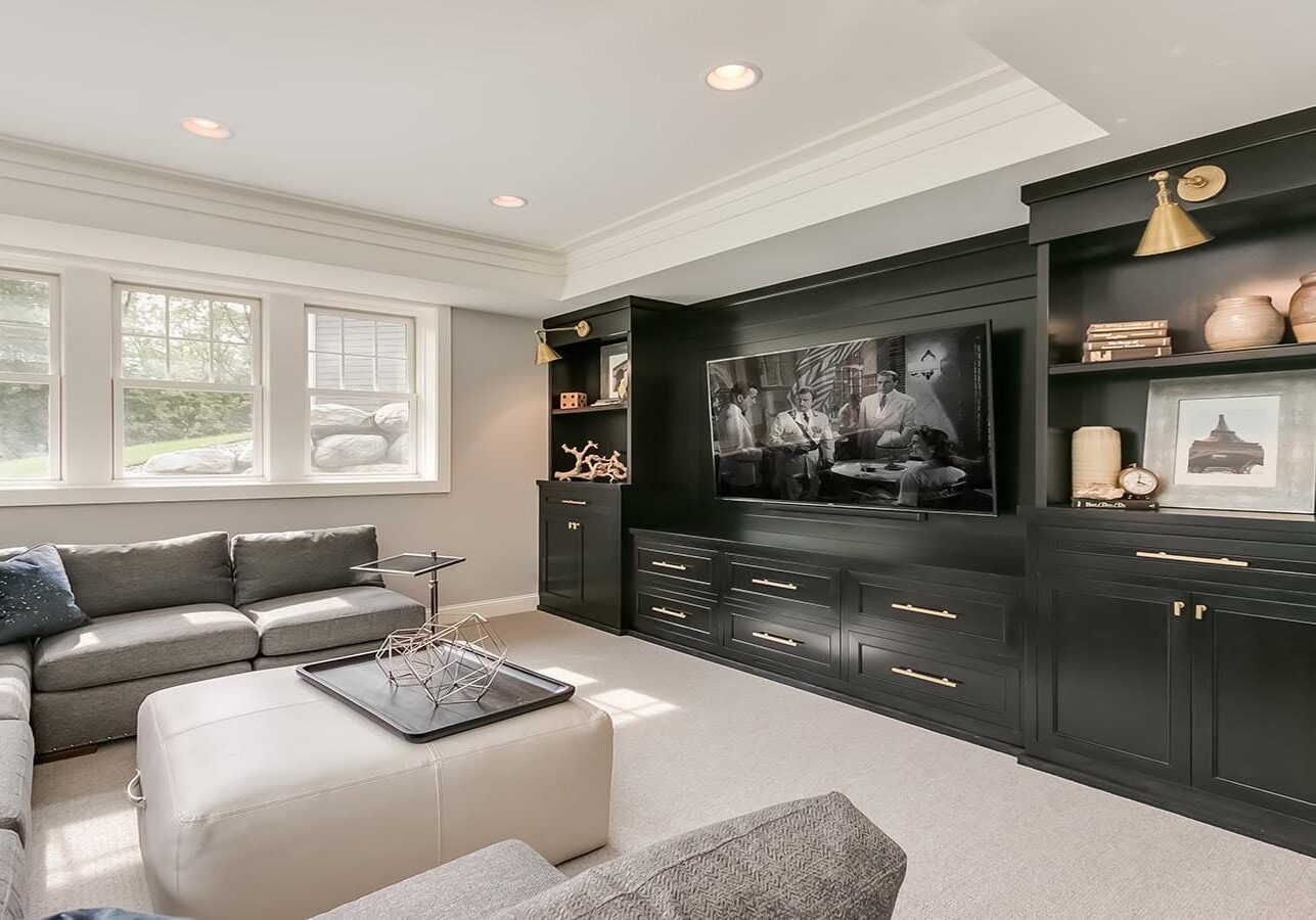 black built in furniture | fbc remodel