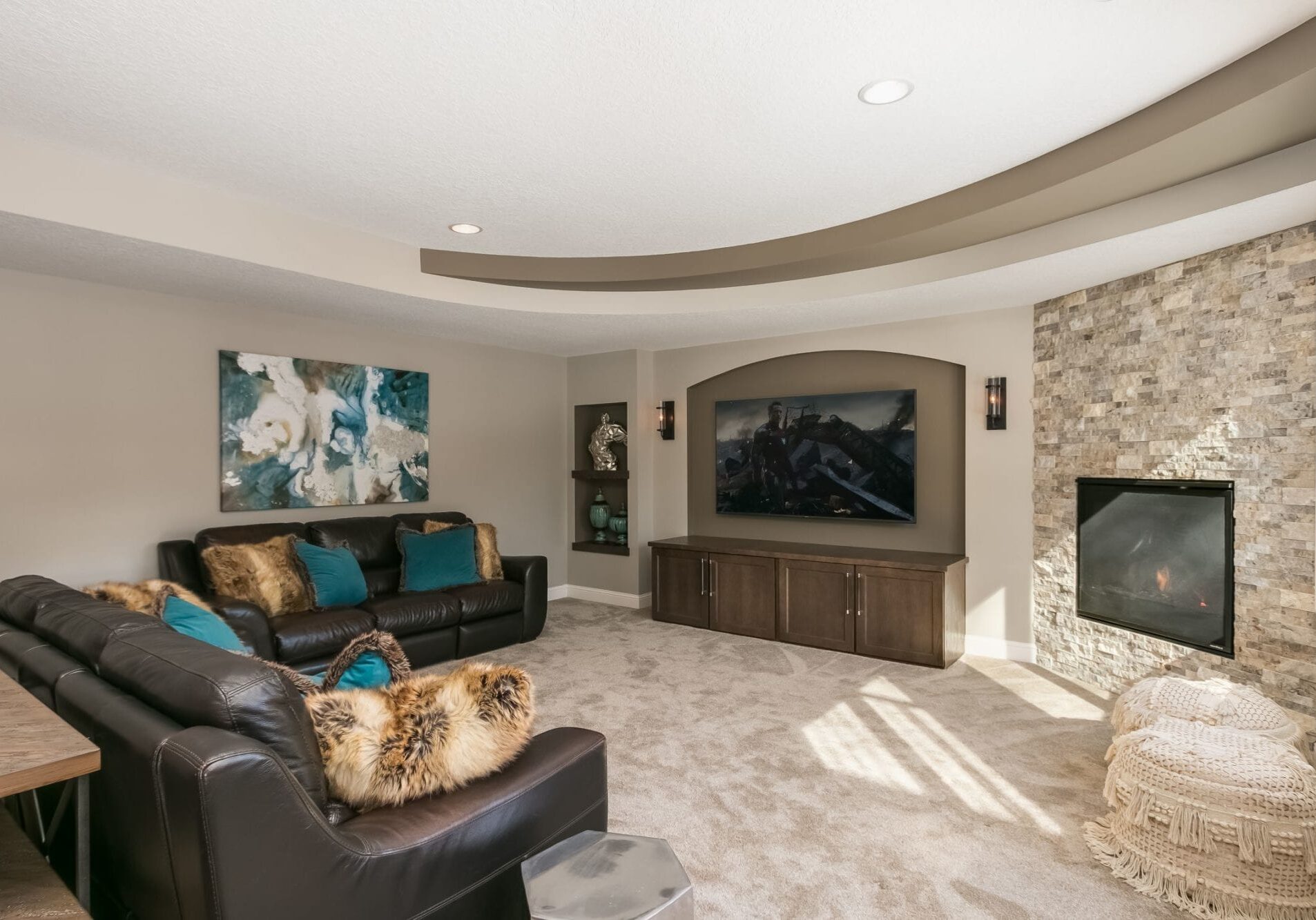 birchpond road | basement remodel | fbc remodel